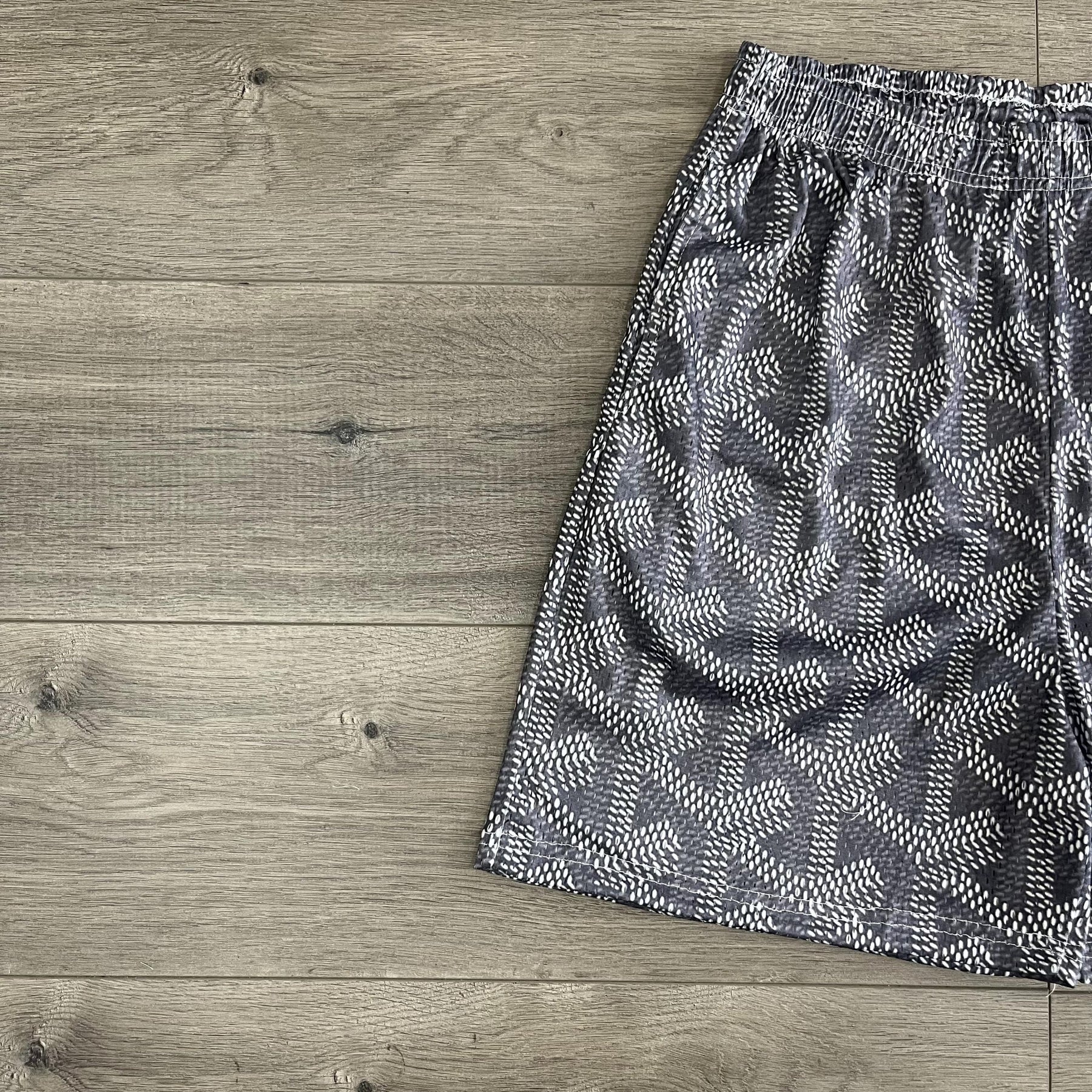 GREY GY MESH SHORTS-8721