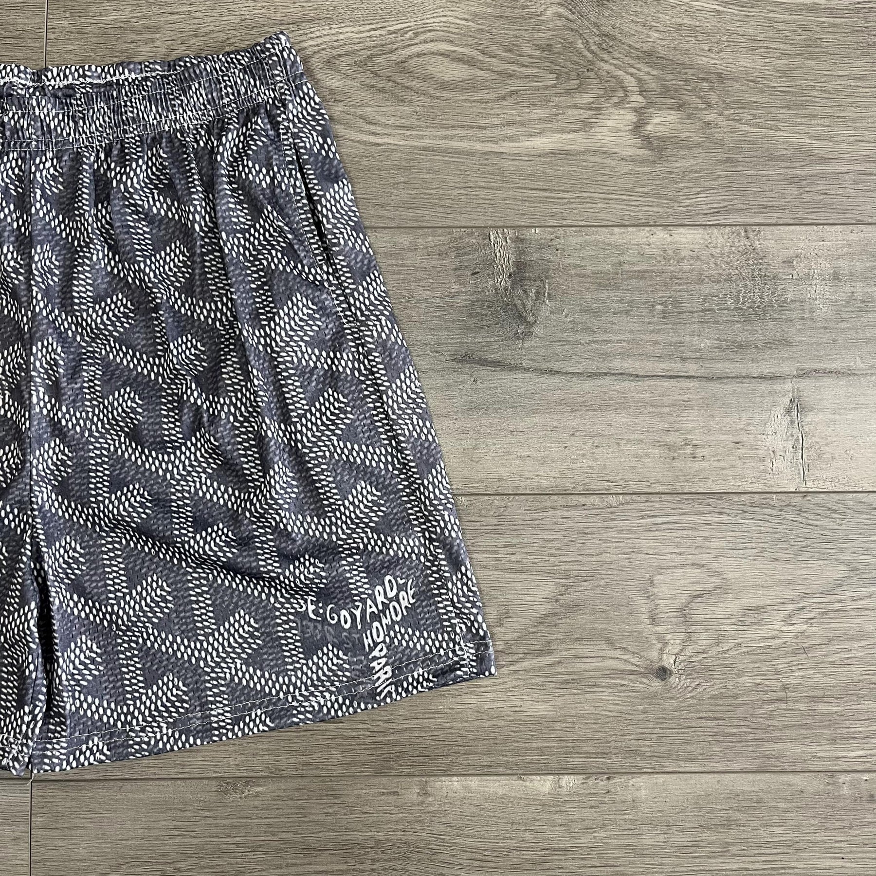 GREY GY MESH SHORTS-8721