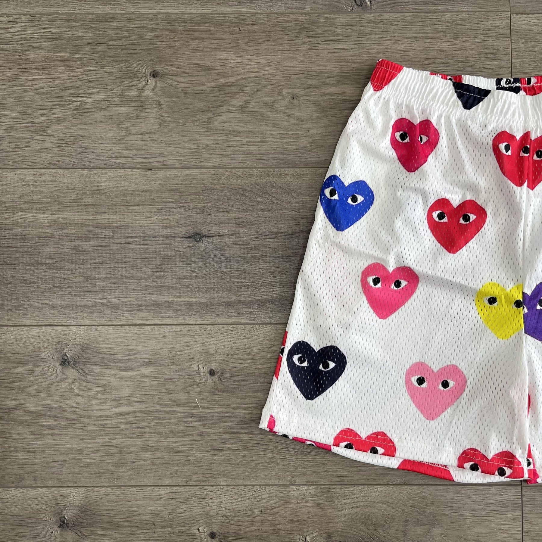 COLORFUL CDG MESH SHORTS-8722