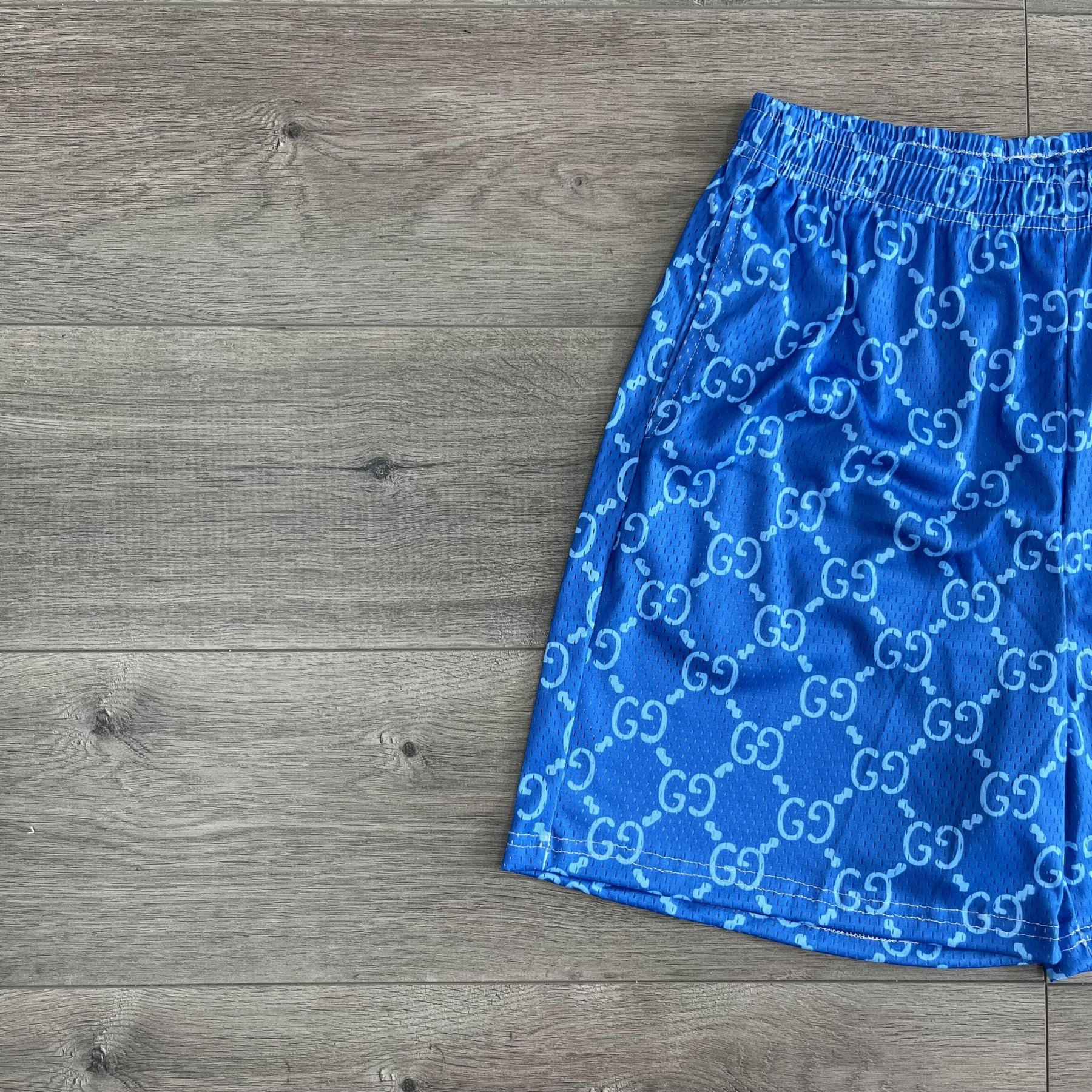 BLUE GU MESH SHORTS-8730