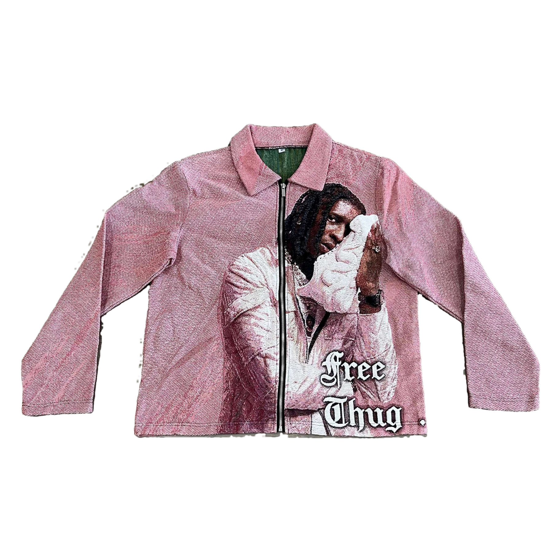 PINK YSL TAPESTRY JACKET