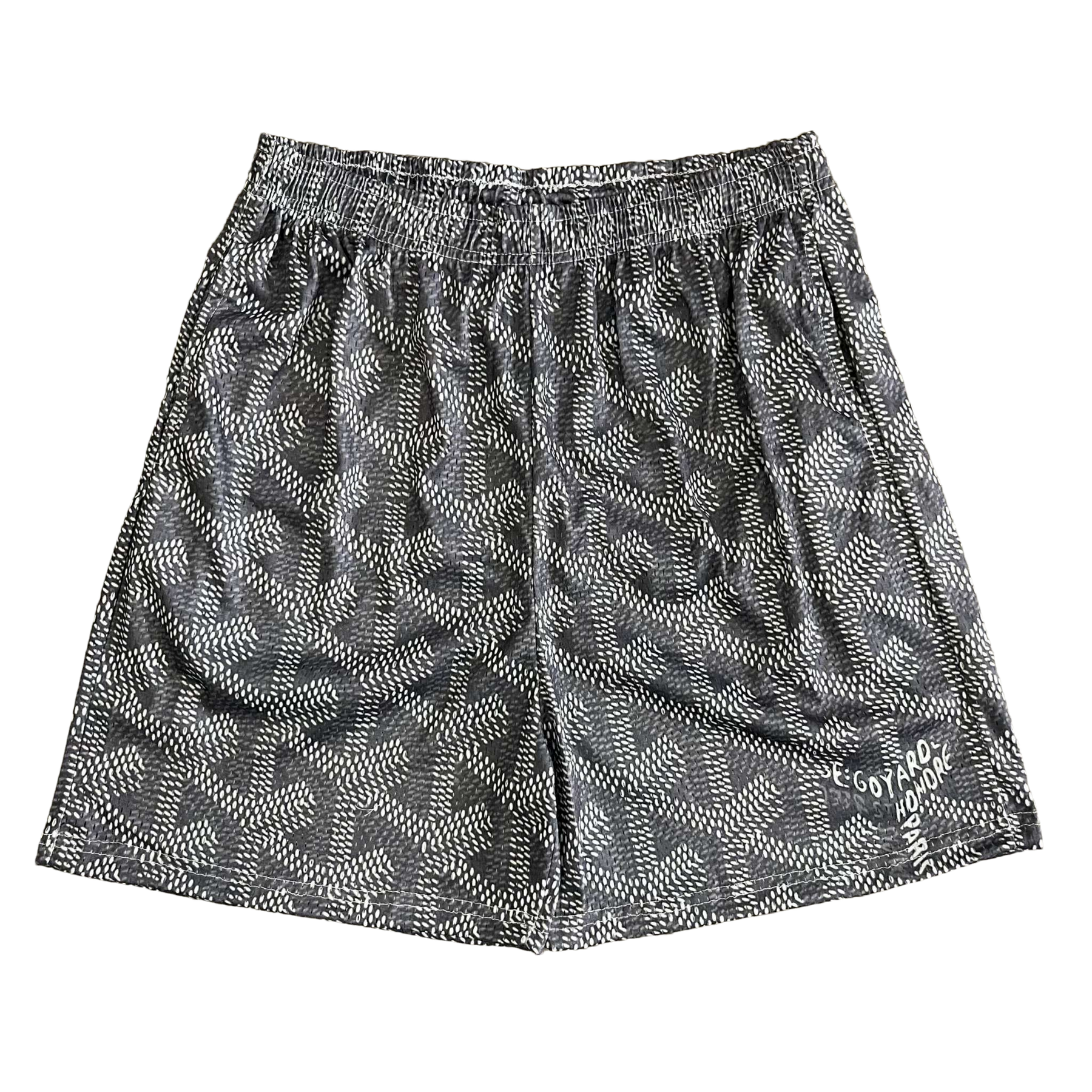 GREY GY MESH SHORTS-8721