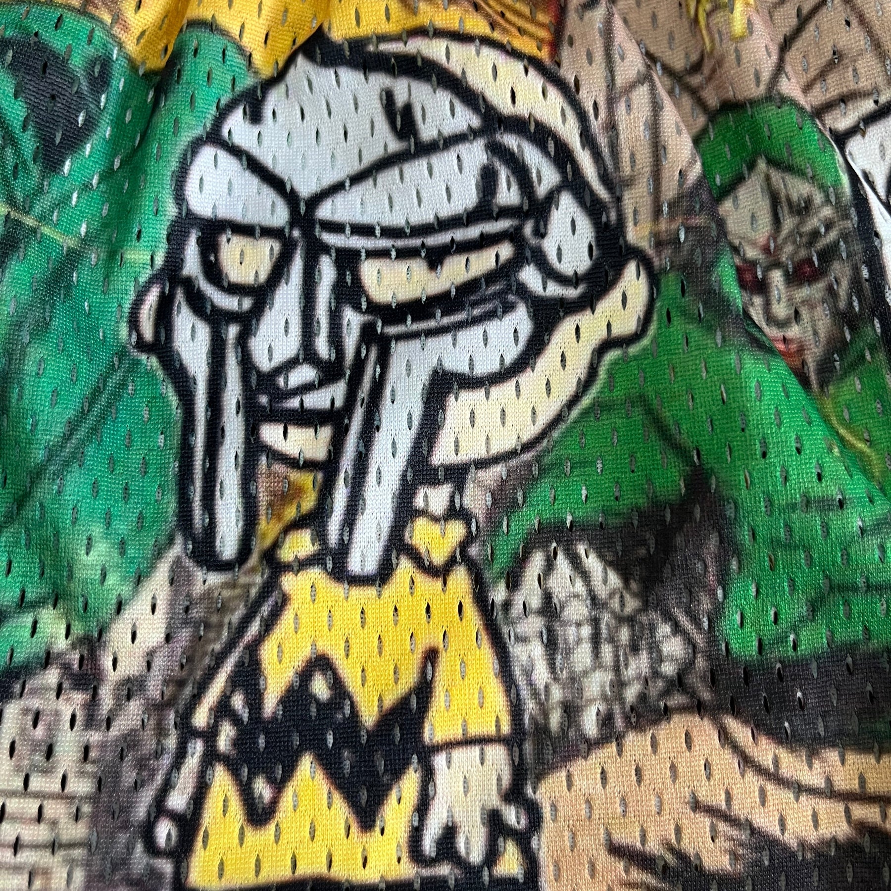 MF DOOM MESH SHORTS-8602