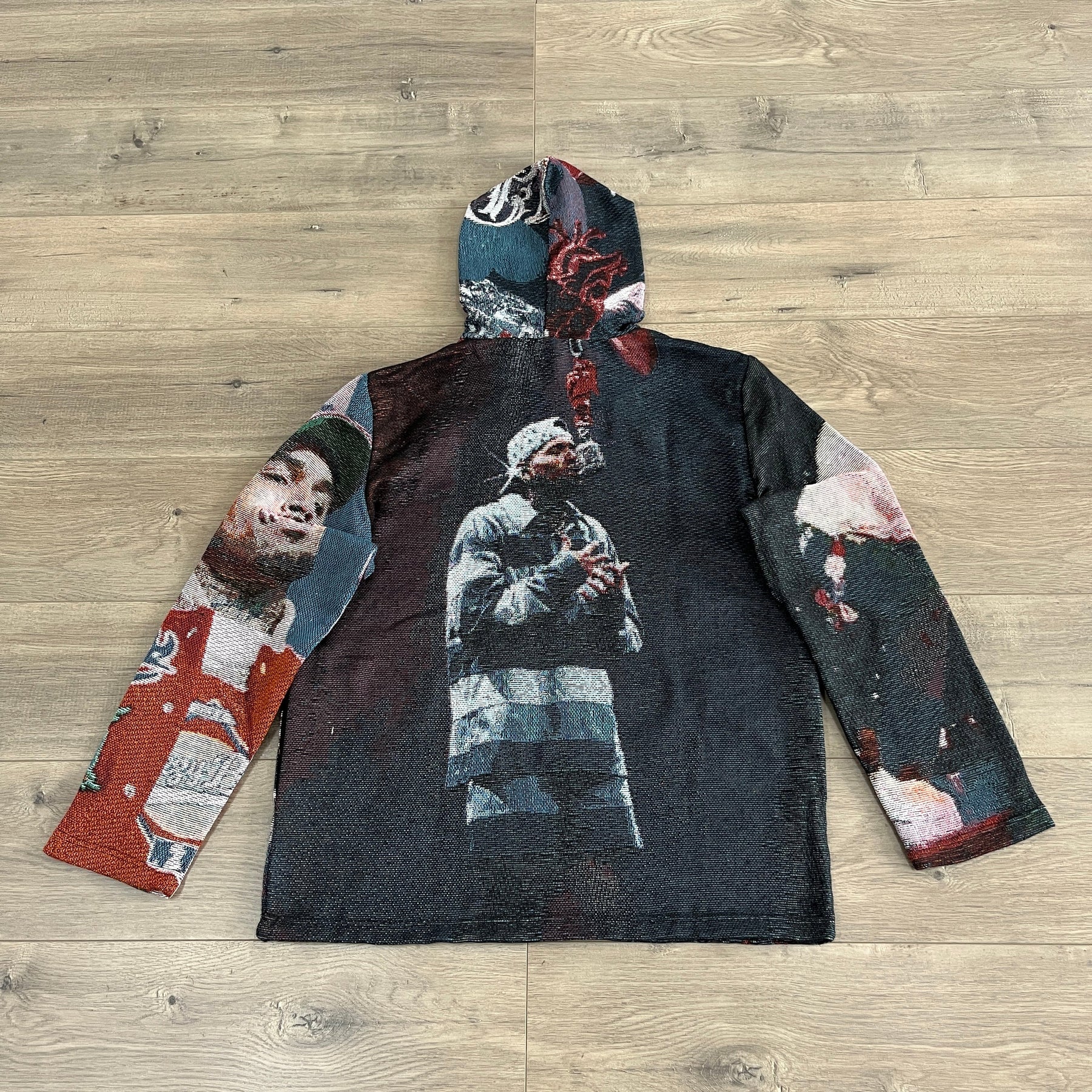 CHRIS BROWN TAPESTRY HOODIE