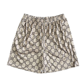 KHAKI GU MESH SHORTS-8717