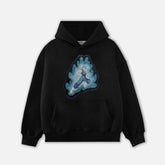 SUPERSAIYAN BLUE TAPESTRY PATCH HOODIE-9074