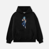 SUPERSAIYAN BLUE TAPESTRY PATCH HOODIE-9089