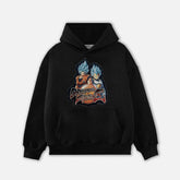 SUPERSAIYAN GOKU&VEGETA TAPESTRY PATCH HOODIE-9088