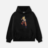 SUPER SAIYAN TAPESTRY PATCH HOODIE-9058