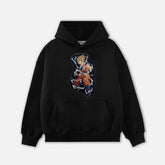SUPER SAIYAN TAPESTRY PATCH HOODIE-9059