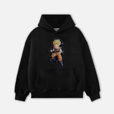 SUPER SAIYAN TAPESTRY PATCH HOODIE-9060