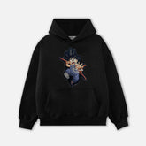 YOUNG GOKU TAPESTRY PATCH HOODIE-9053