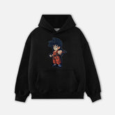 YOUNG GOKU TAPESTRY PATCH HOODIE-9063