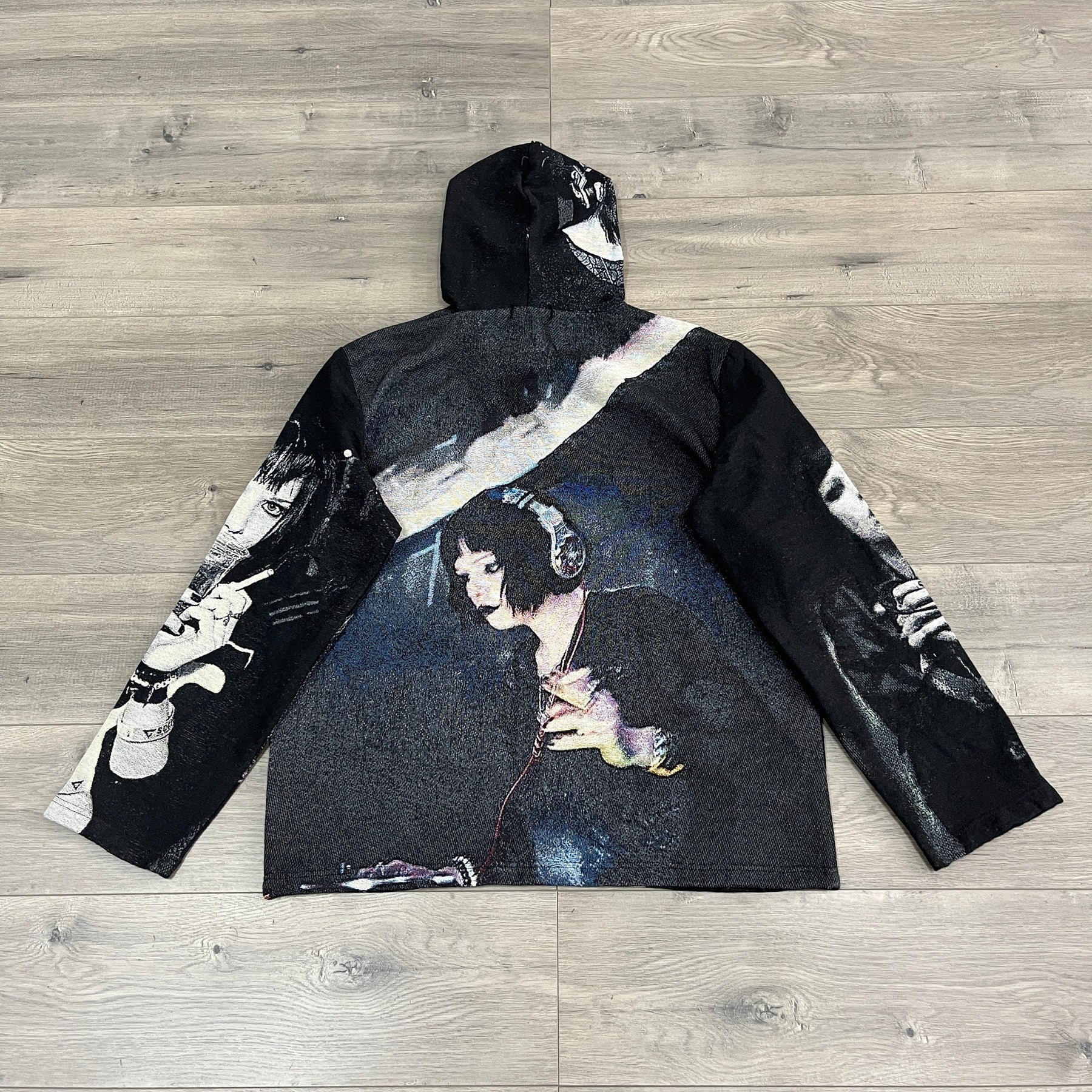 RDMCLOTHINGART tapestry hoodie ALICE TAPESTRY HOODIE