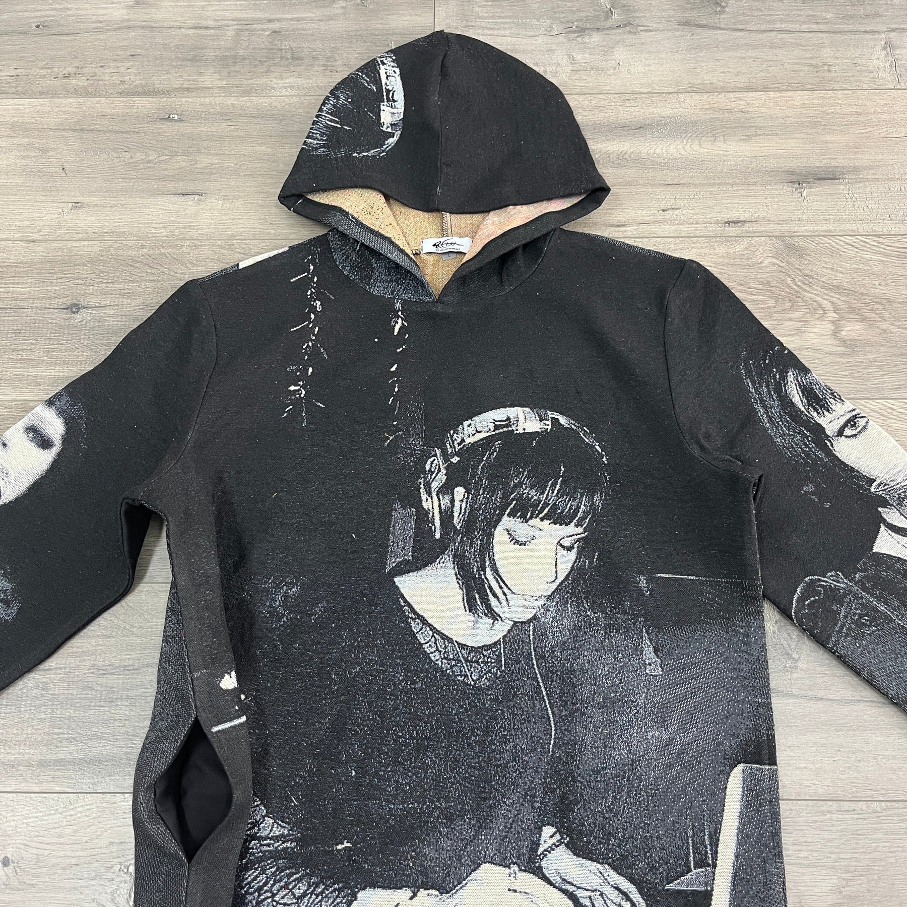 RDMCLOTHINGART tapestry hoodie ALICE TAPESTRY HOODIE