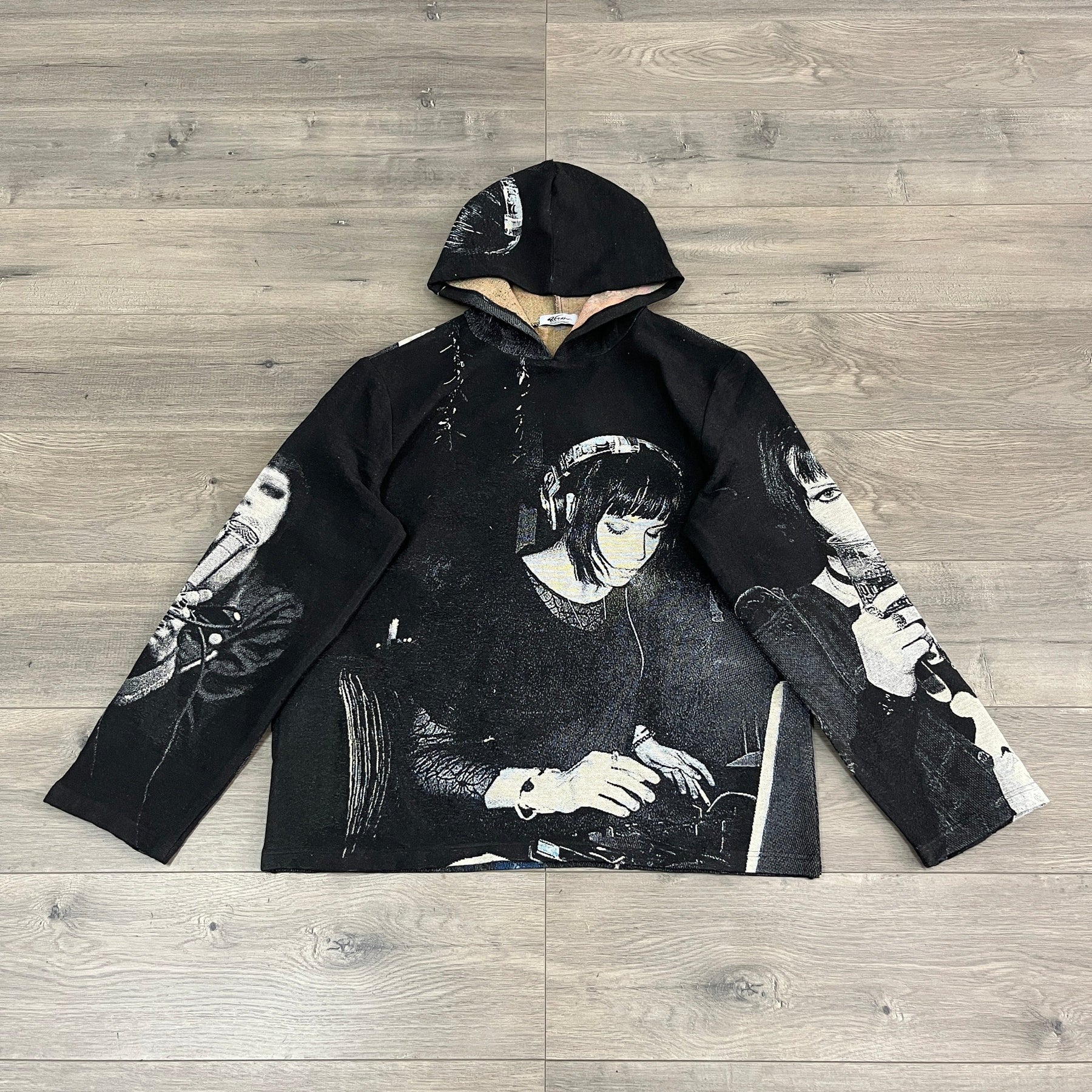RDMCLOTHINGART tapestry hoodie ALICE TAPESTRY HOODIE