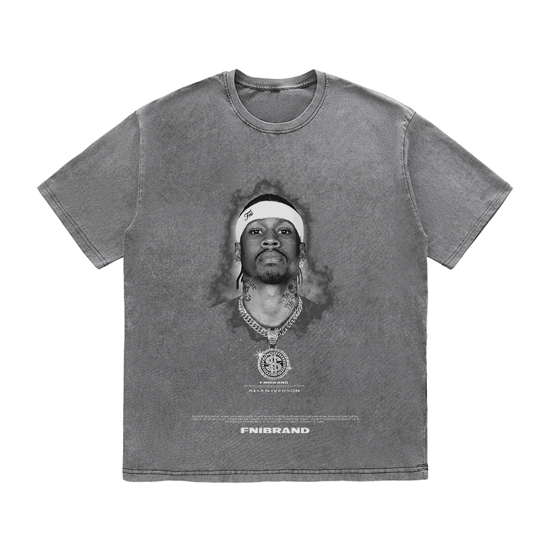 RDMCLOTHINGART tapestry hoodie ALLEN HEAVY WEIGHT COTTON TEE-9300