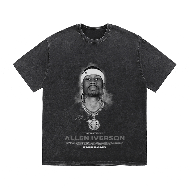RDMCLOTHINGART tapestry hoodie ALLEN HEAVY WEIGHT COTTON TEE-9300