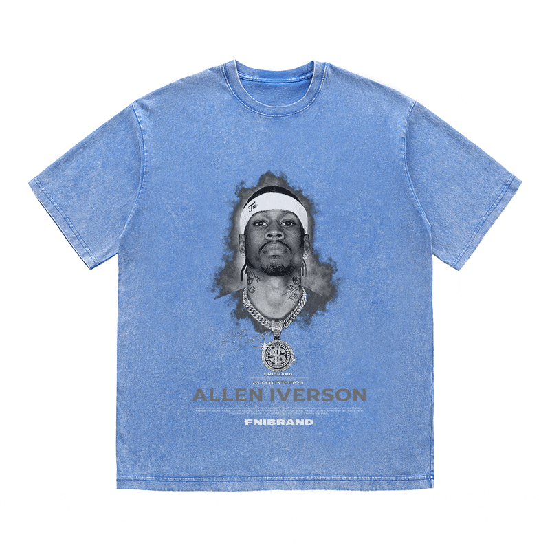 RDMCLOTHINGART tapestry hoodie ALLEN HEAVY WEIGHT COTTON TEE-9300
