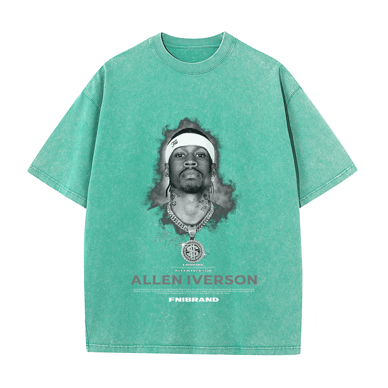 RDMCLOTHINGART tapestry hoodie ALLEN HEAVY WEIGHT COTTON TEE-9300