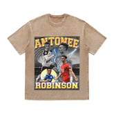 RDMCLOTHINGART tapestry hoodie ANTONEE HEAVY WEIGHT COTTON TEE-9147