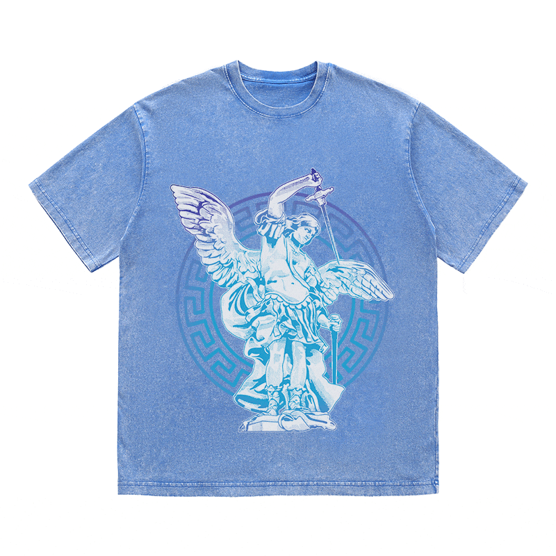 RDMCLOTHINGART tapestry hoodie ARCHANGEL HEAVY WEIGHT COTTON TEE-9030