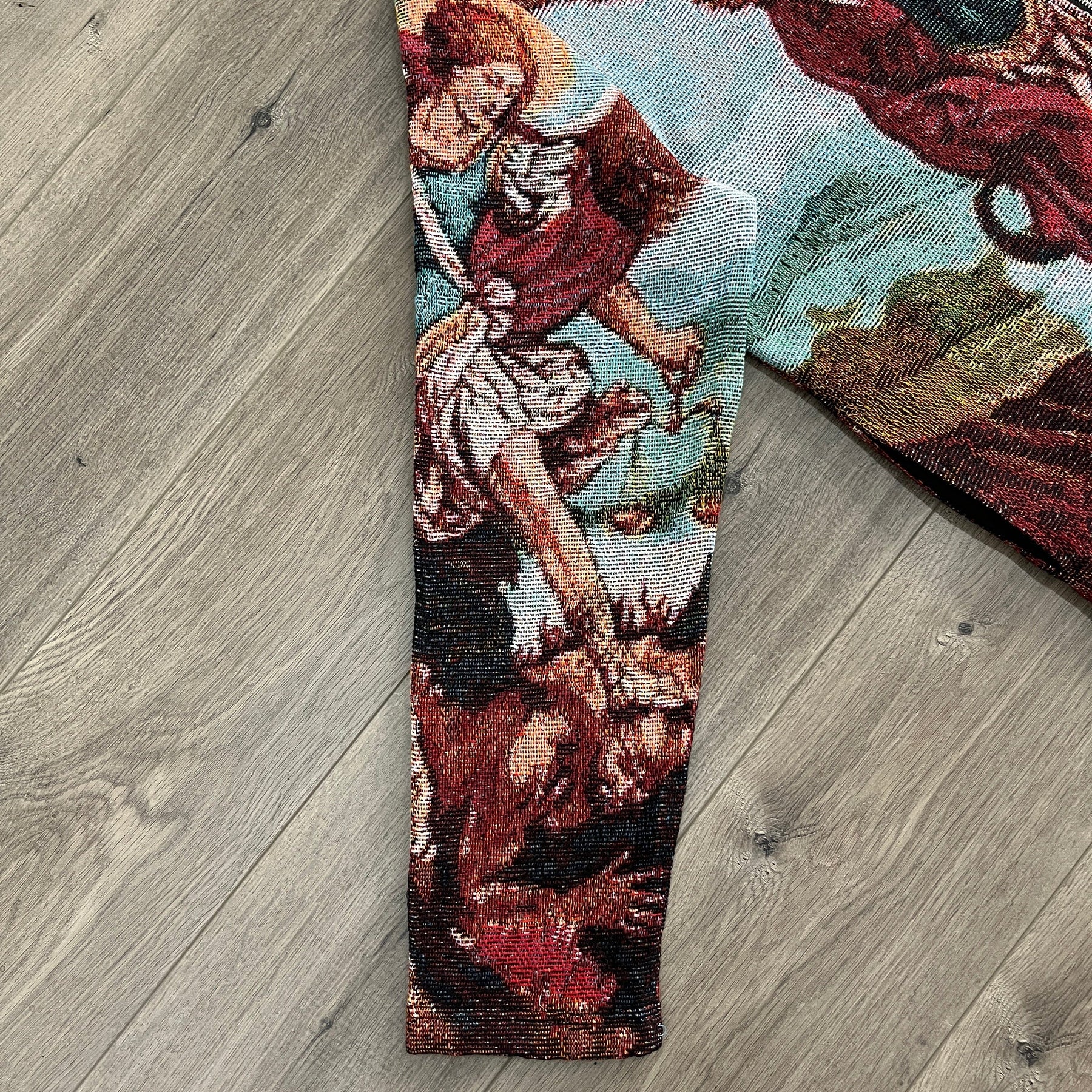 RDMCLOTHINGART tapestry hoodie ARCHANGEL MICHAEL TAPESTRY JACKET