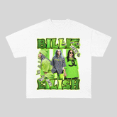 RDMCLOTHINGART tapestry hoodie BILLIE EILISH HEAVY WEIGHT COTTON TEE-9120