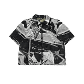 RDMCLOTHINGART tapestry hoodie BLACK SCARFACE TAPESTRY TEE