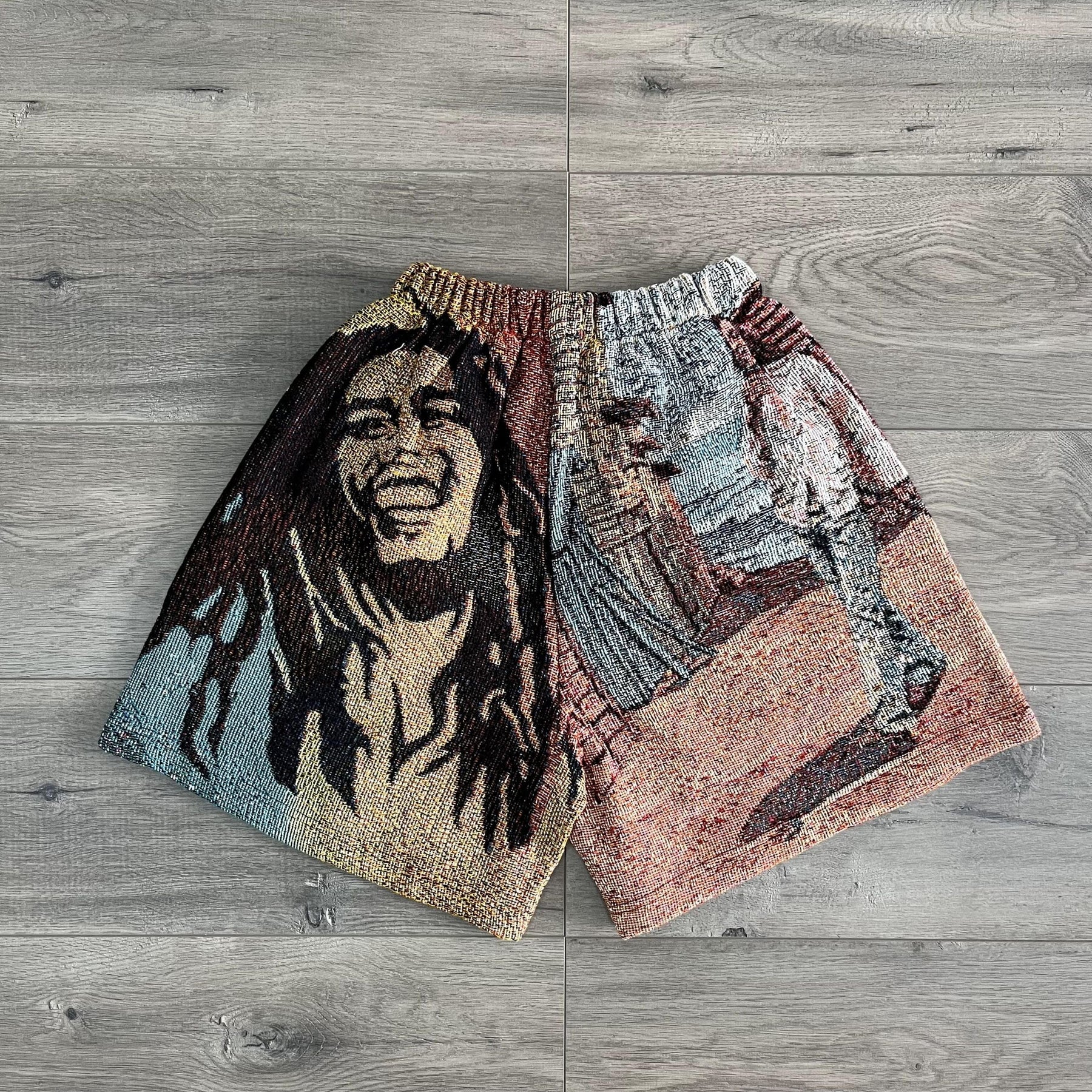RDMCLOTHINGART tapestry hoodie BOB GOKU TAPESTRY SHORTS