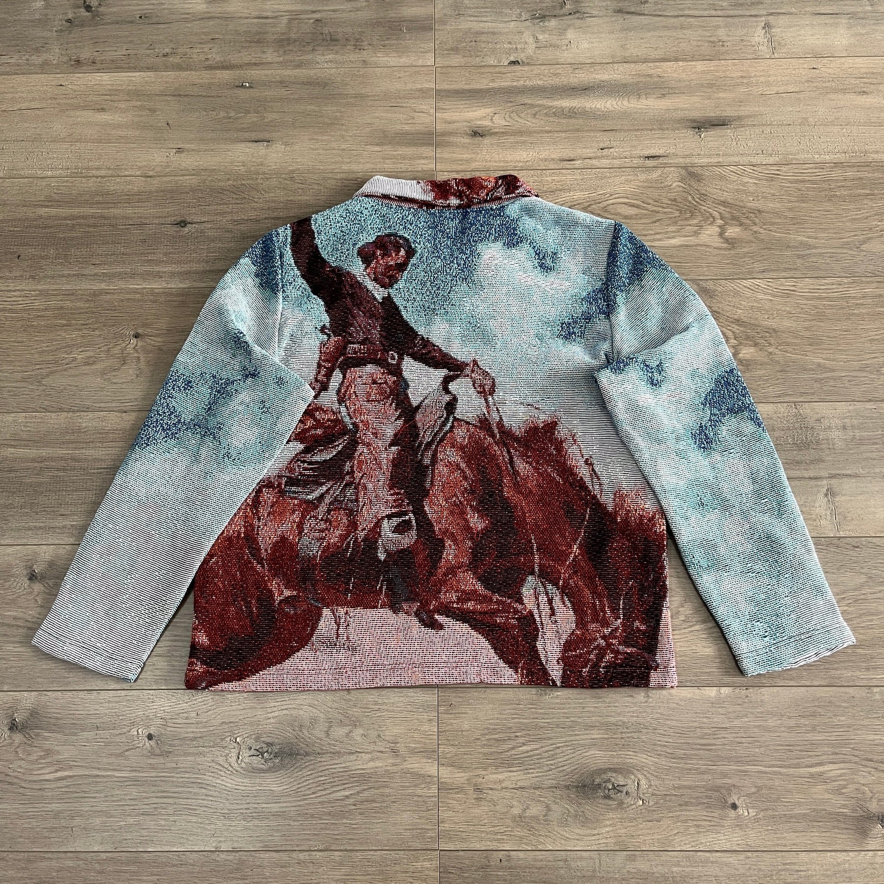 RDMCLOTHINGART tapestry hoodie BUCK JUMPER TAPESTRY JACKET