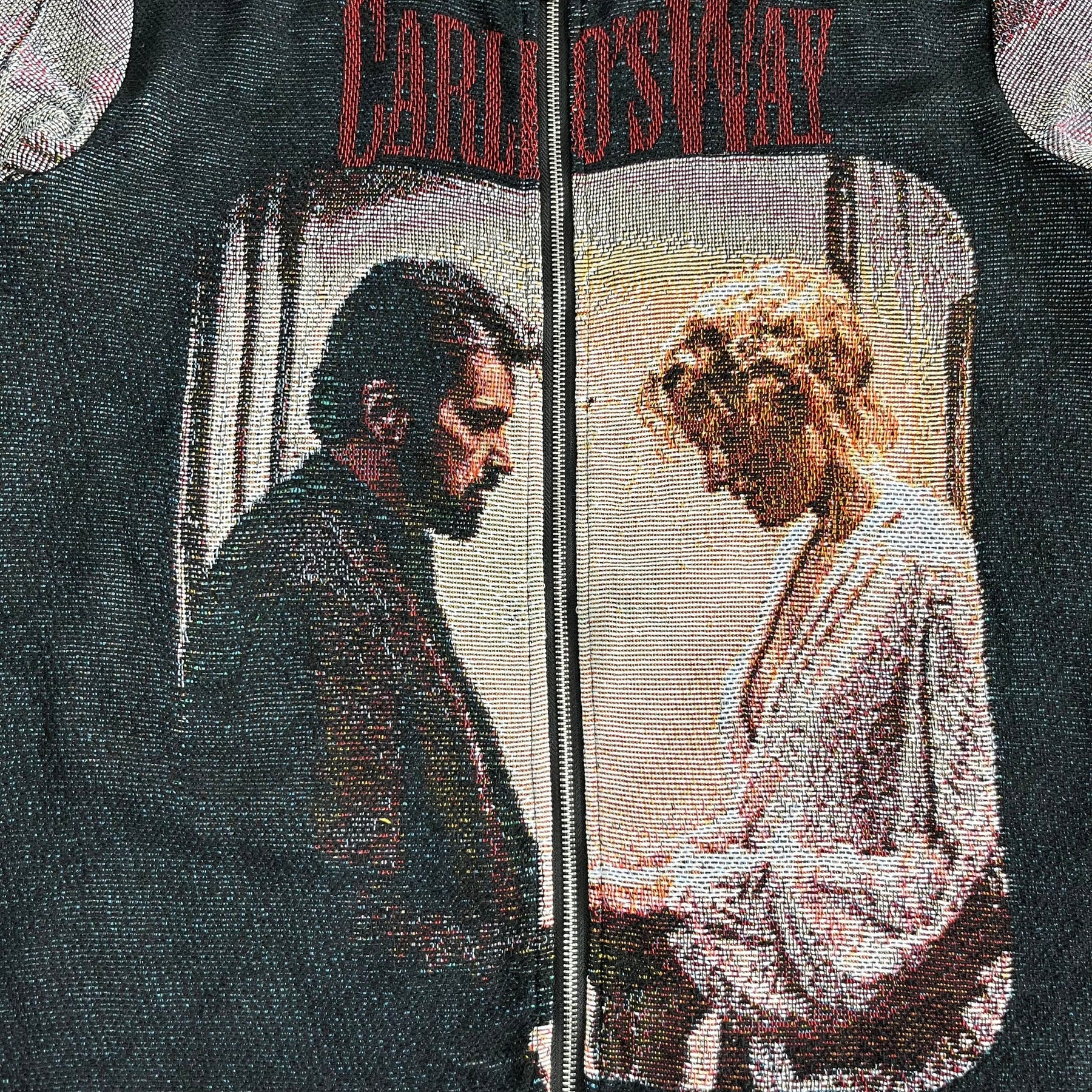 RDMCLOTHINGART tapestry hoodie CARLITO'S WAY TAPESTRY TEE