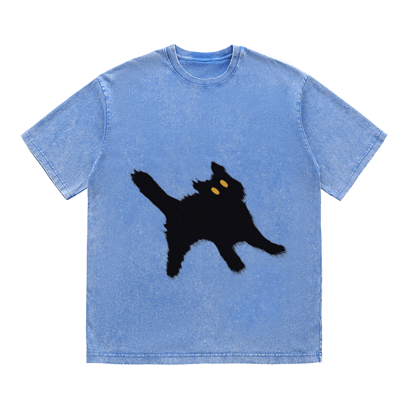 RDMCLOTHINGART tapestry hoodie CAT 2 HEAVY WEIGHT COTTON TEE-9302