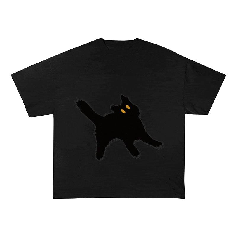 RDMCLOTHINGART tapestry hoodie CAT 2 HEAVY WEIGHT COTTON TEE-9302