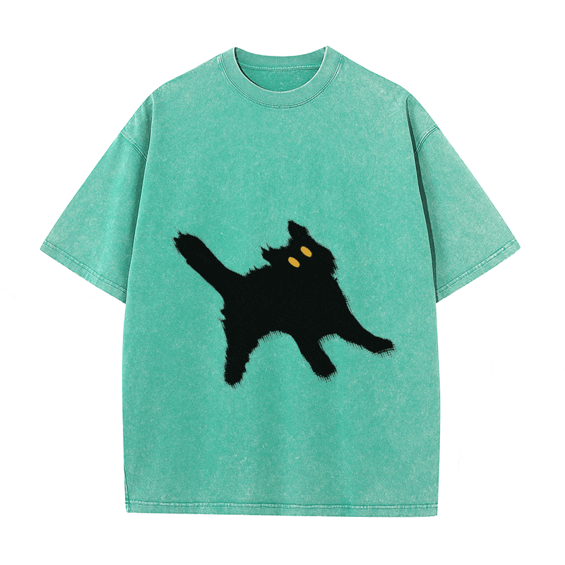 RDMCLOTHINGART tapestry hoodie CAT 2 HEAVY WEIGHT COTTON TEE-9302
