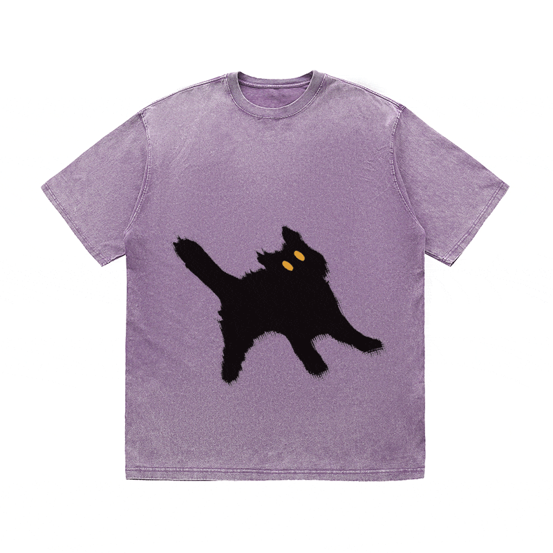 RDMCLOTHINGART tapestry hoodie CAT 2 HEAVY WEIGHT COTTON TEE-9302