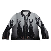 RDMCLOTHINGART tapestry hoodie CERBERUS TAPESTRY JACKET