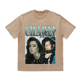 RDMCLOTHINGART tapestry hoodie CHARLI XCX HEAVY WEIGHT COTTON TEE-8856