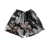 RDMCLOTHINGART tapestry hoodie CHRIS BROWN V2 TAPESTRY SHORTS
