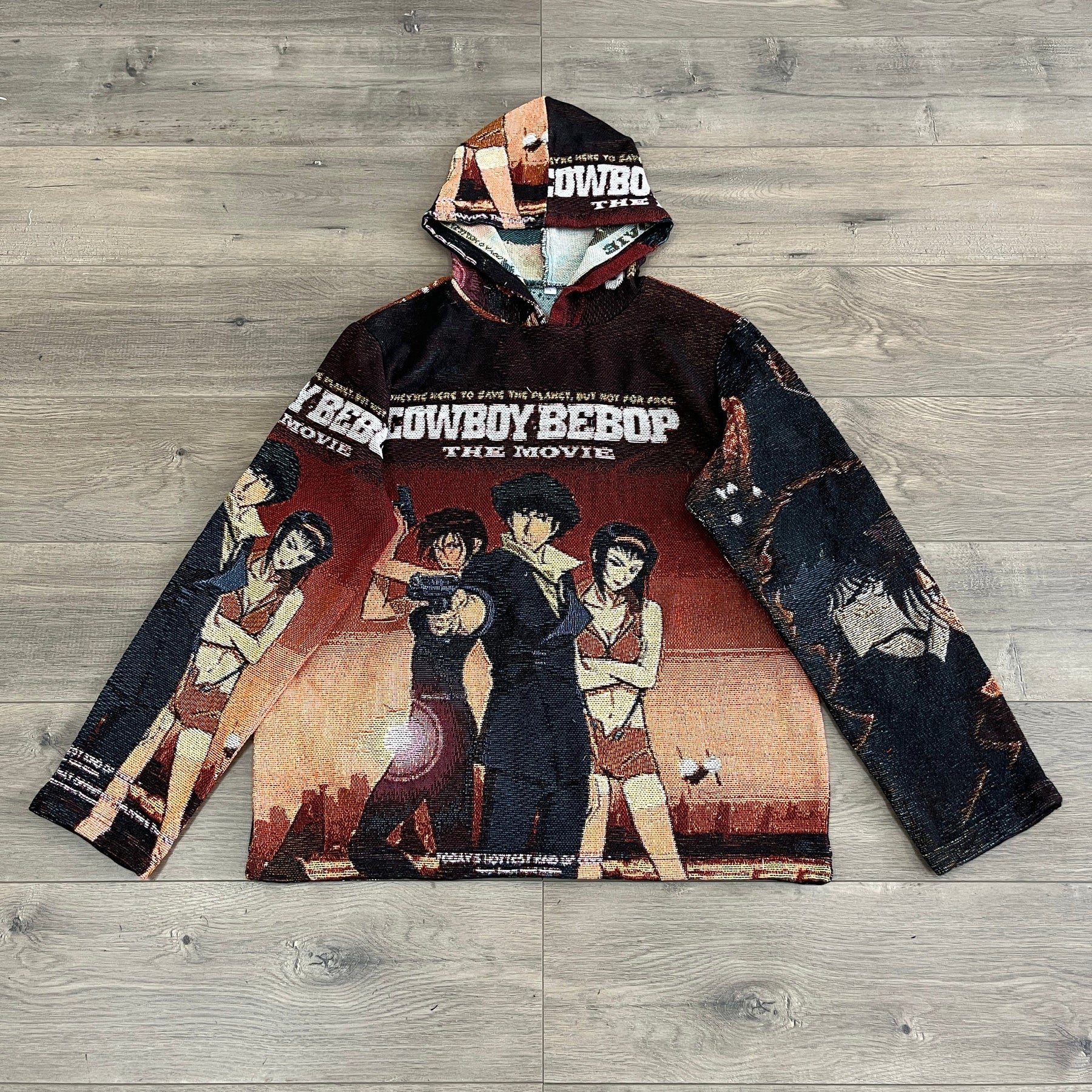 RDMCLOTHINGART tapestry hoodie COWBOY BEBOP TAPESTRY HOODIE