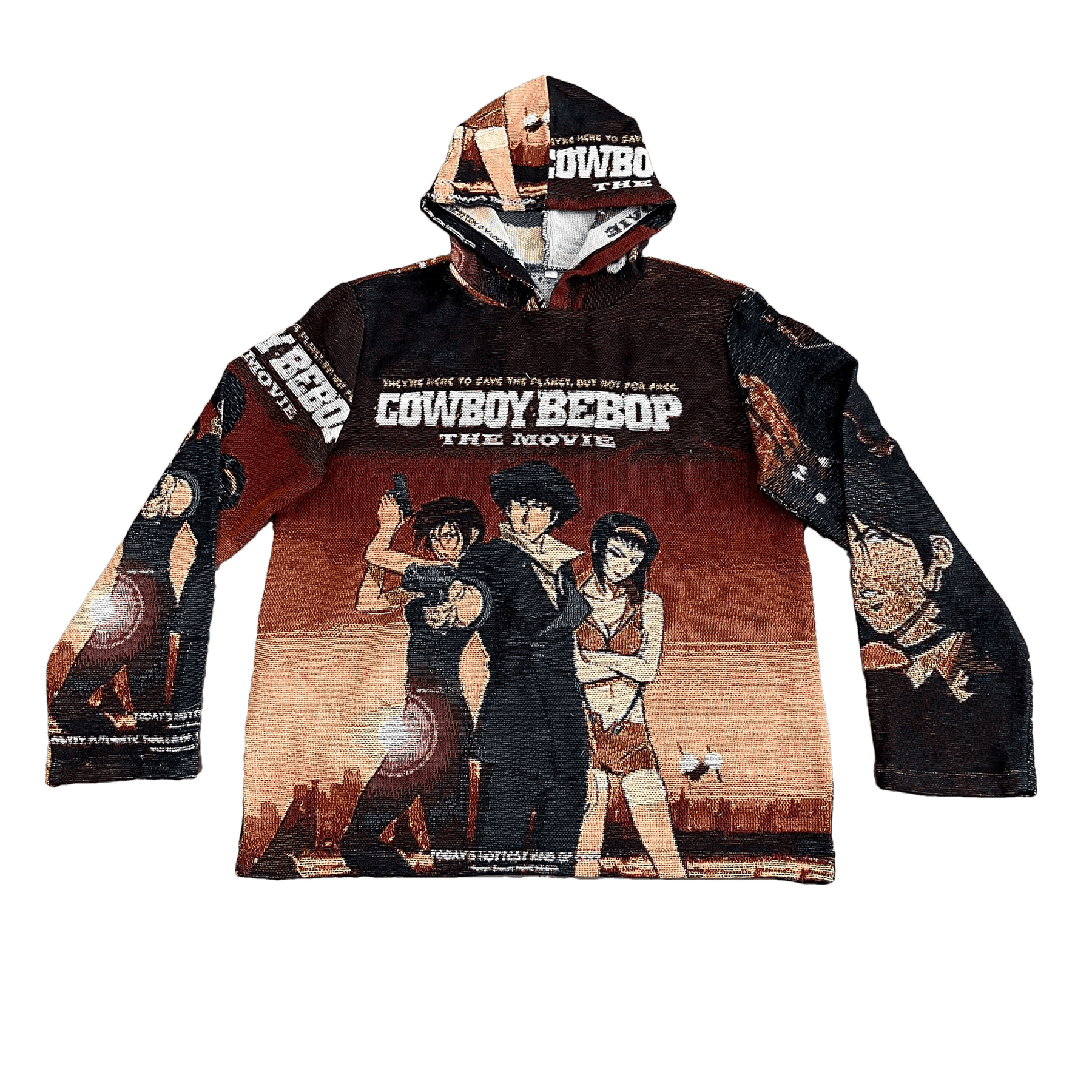 RDMCLOTHINGART tapestry hoodie COWBOY BEBOP TAPESTRY HOODIE