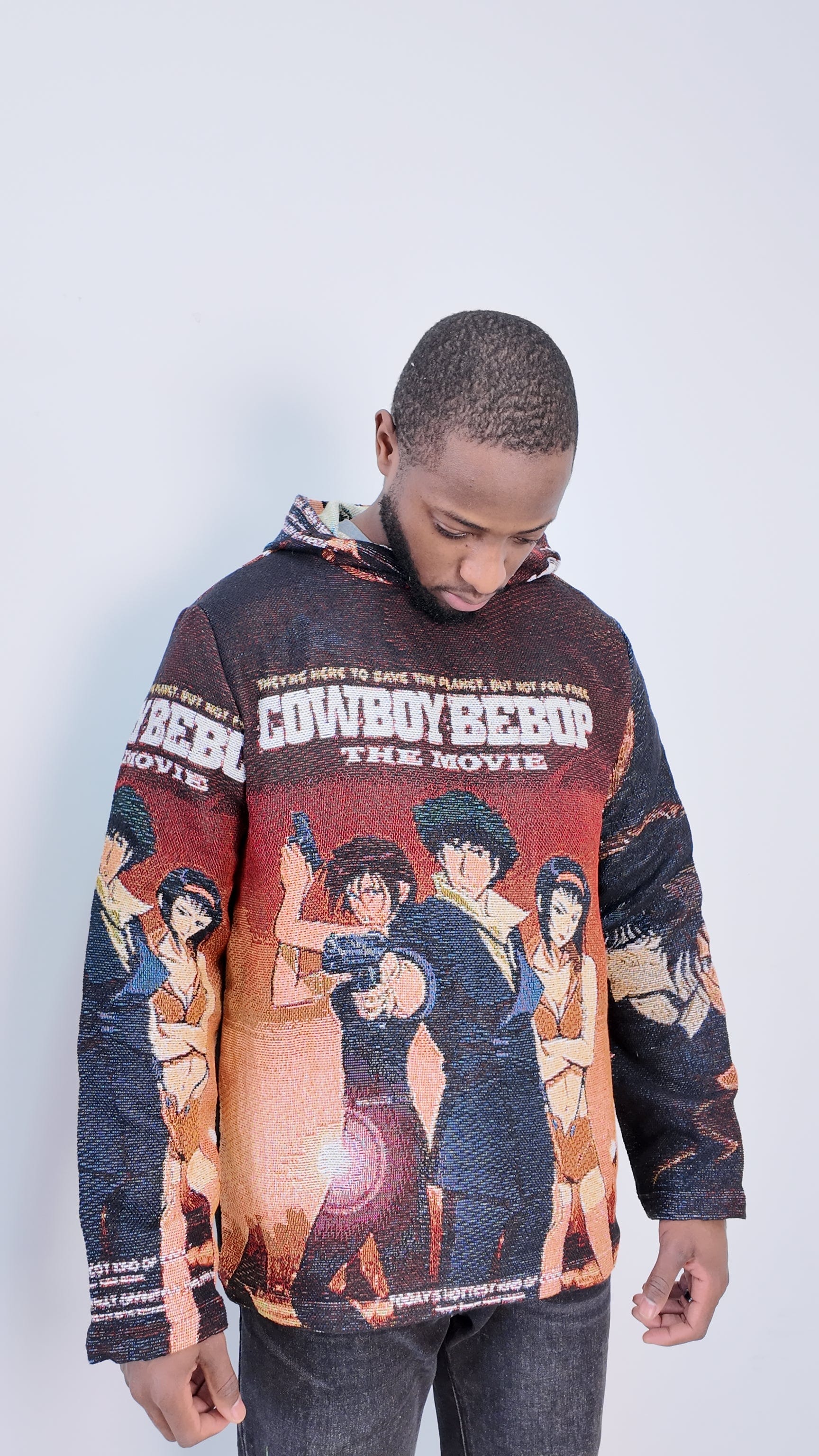 RDMCLOTHINGART tapestry hoodie COWBOY BEBOP TAPESTRY HOODIE