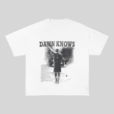 RDMCLOTHINGART tapestry hoodie DAWNKNOWS HEAVY WEIGHT COTTON TEE-9309
