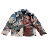 RDMCLOTHINGART tapestry hoodie DRAGON TAPESTRY COAT