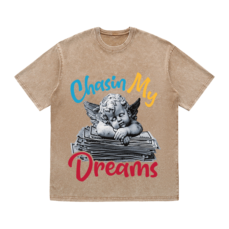 RDMCLOTHINGART tapestry hoodie DREAMS HEAVY WEIGHT COTTON TEE-9036