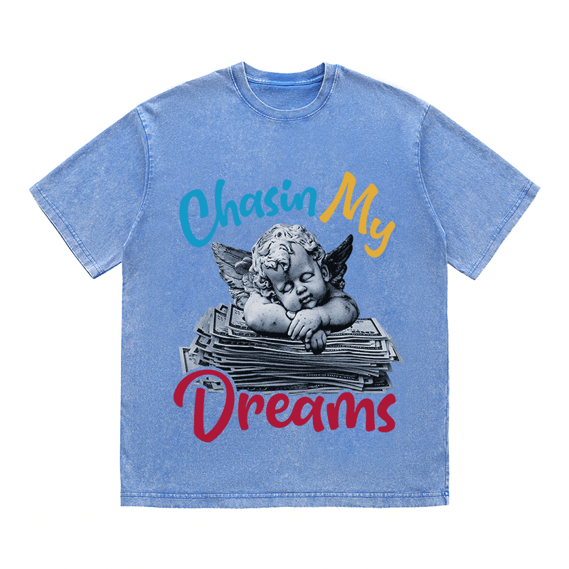 RDMCLOTHINGART tapestry hoodie DREAMS HEAVY WEIGHT COTTON TEE-9036