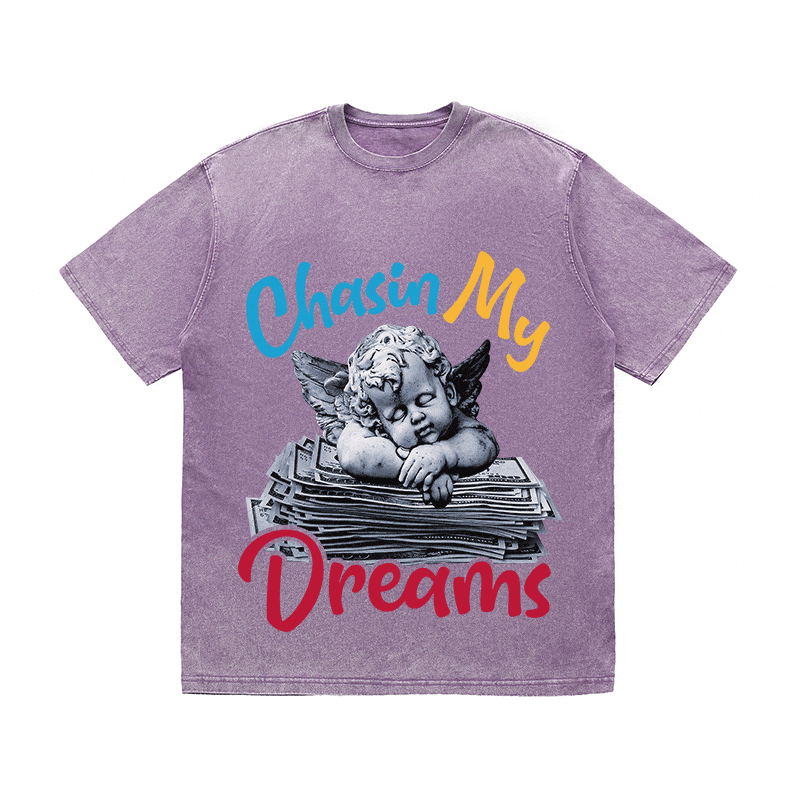 RDMCLOTHINGART tapestry hoodie DREAMS HEAVY WEIGHT COTTON TEE-9036