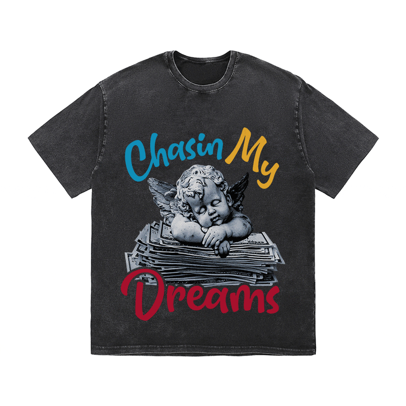 RDMCLOTHINGART tapestry hoodie DREAMS HEAVY WEIGHT COTTON TEE-9036
