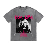 RDMCLOTHINGART tapestry hoodie DUA LIPA HEAVY WEIGHT COTTON TEE-8900