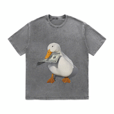 RDMCLOTHINGART tapestry hoodie DUCK HEAVY WEIGHT COTTON TEE-9311